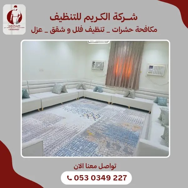 خدمات تنظيف كنب قماش وجلد في رجال ألمع 966530349227